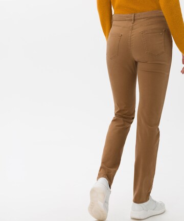 BRAX Regular Jeans 'Carola' in Brown