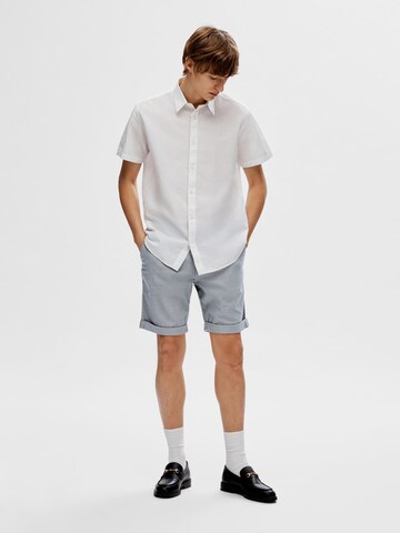 SELECTED HOMME Loosefit Shorts 'Luton' in Blau