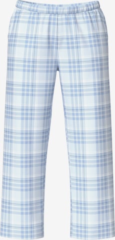 Ulla Popken Pyjamabroek in Blauw: voorkant
