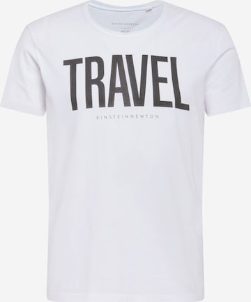 EINSTEIN & NEWTON T-Shirt 'Travel' in Weiß: predná strana