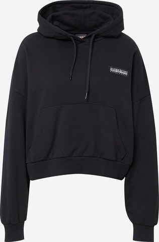 NAPAPIJRI Sweatshirt in Schwarz: predná strana