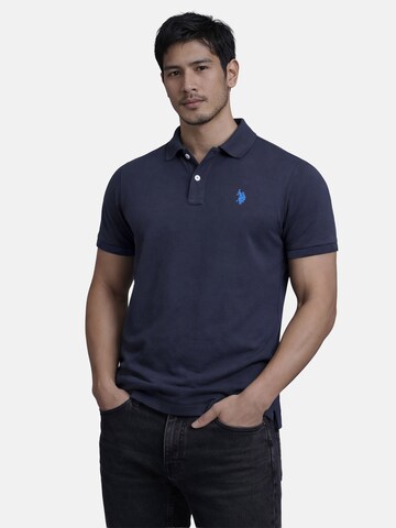 U.S. POLO ASSN. Poloshirt in Blau: Vorderseite