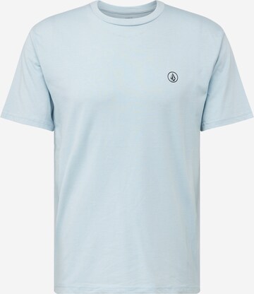 T-Shirt Volcom en bleu : devant