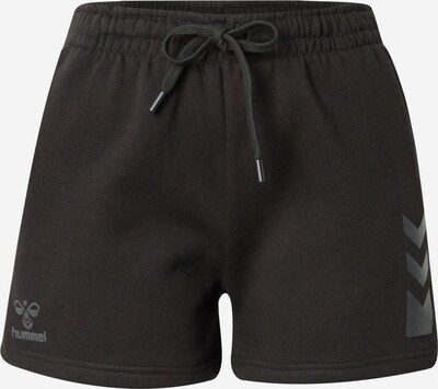 Hummel Športne hlače 'Active' | siva / črna barva, Prikaz izdelka
