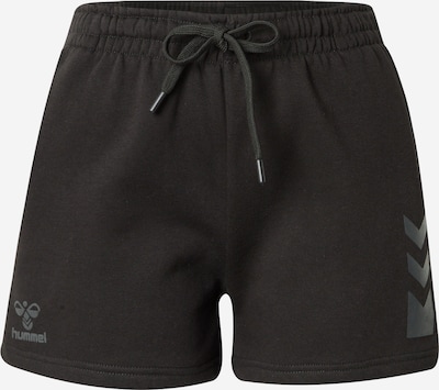 Sportinės kelnės 'Active' iš Hummel, spalva – pilka / juoda, Prekių apžvalga