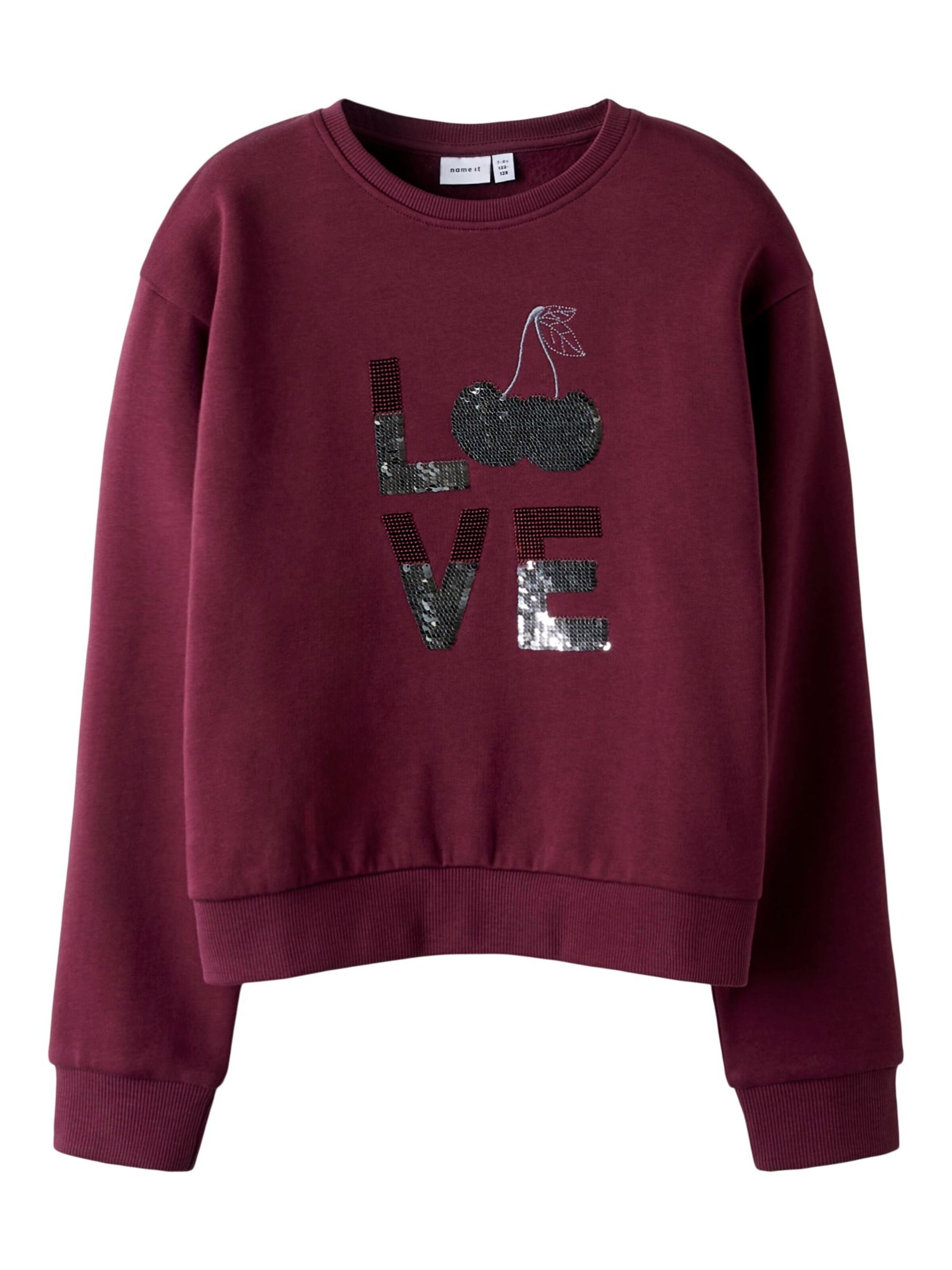 NAME IT - Sudadera en rojo: frente