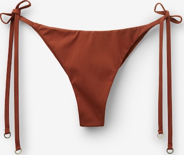CALZEDONIA Bikini Bottoms 'Premium Fit' in Brown: front