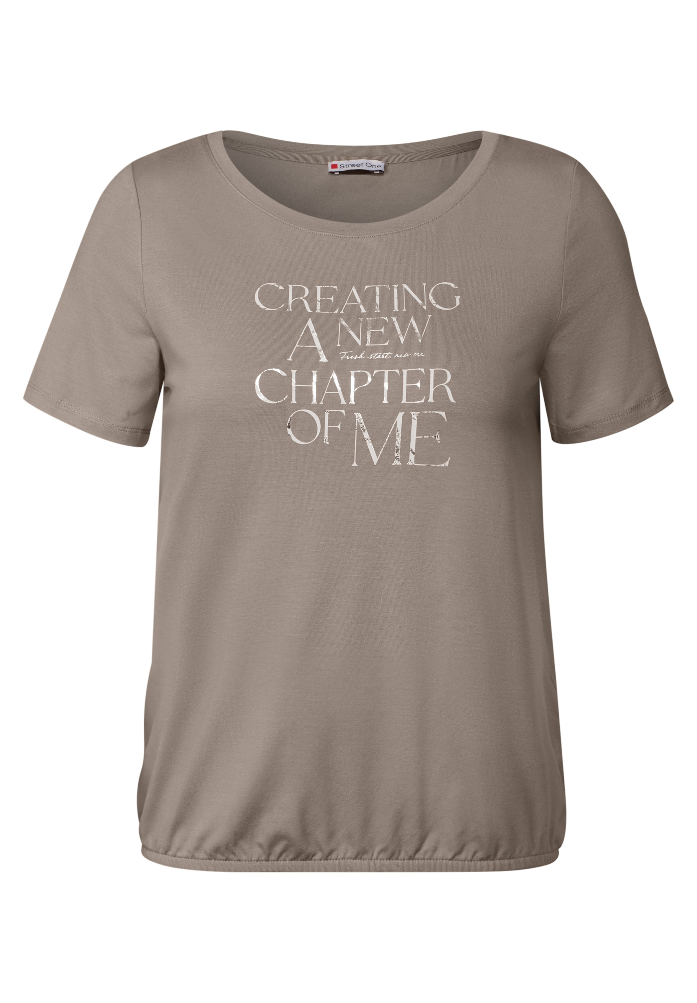 STREET ONE Shirt in Brown: front