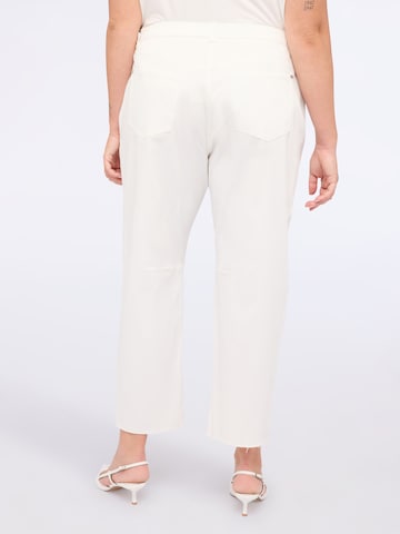 Fiorella Rubino Regular Broek in Wit