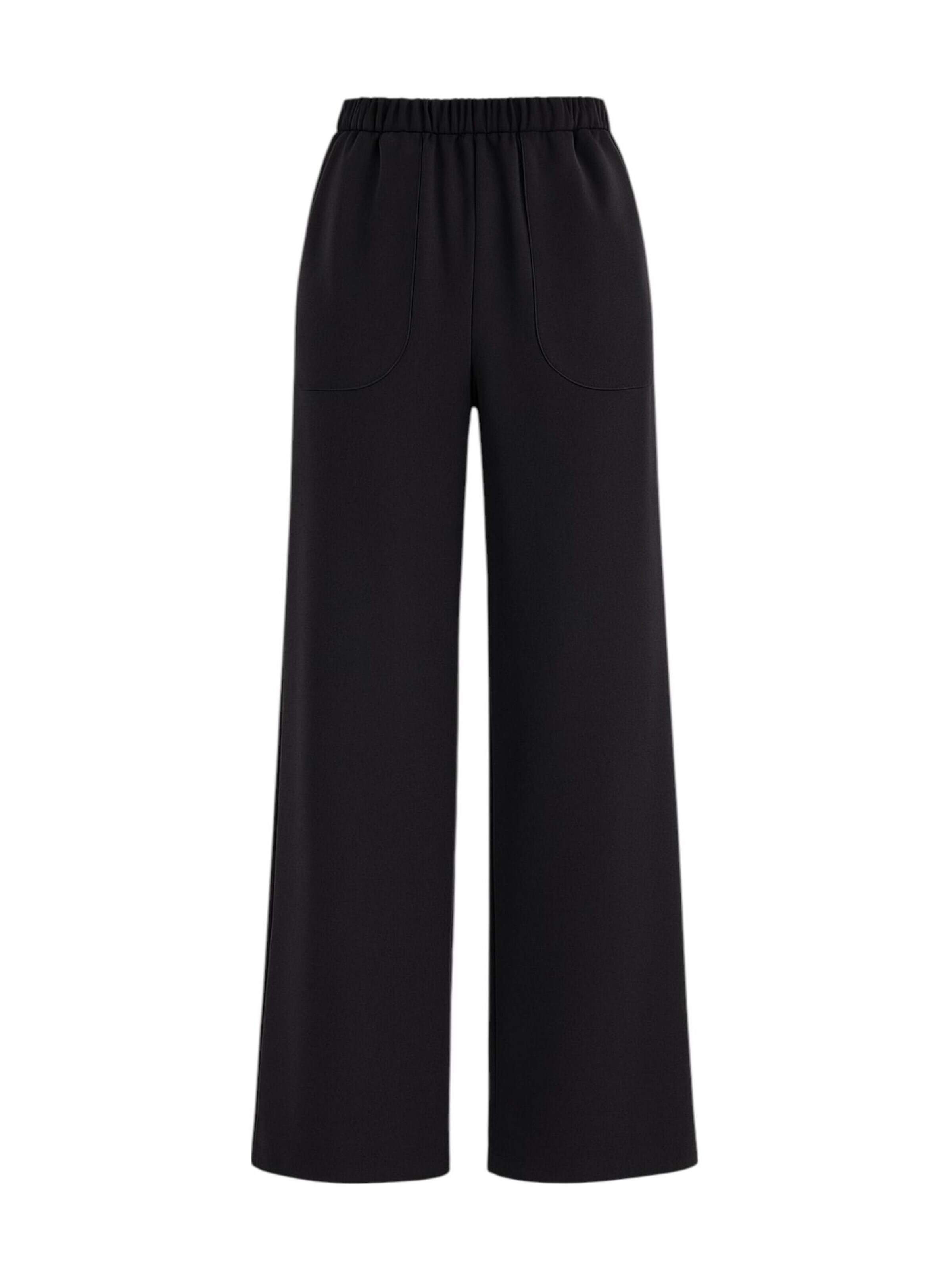 fashionshowcase Broek 'ALIN' in Zwart: voorkant