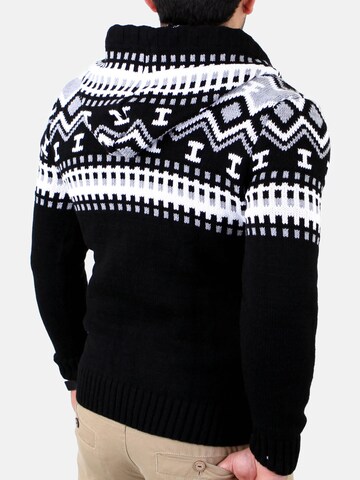 Reslad Strickjacke 'RS3104' in Schwarz