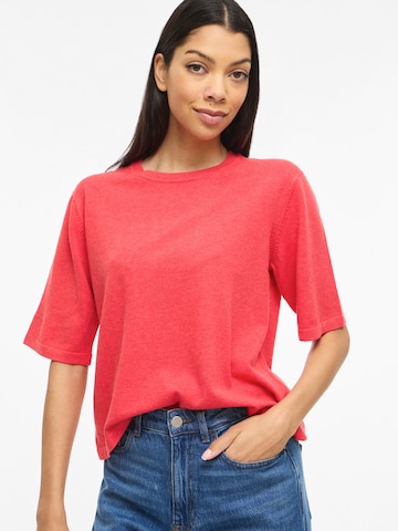 Pullover 'VIMALU' di VILA in rosso