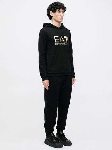 EA7 Emporio Armani Mikina - Čierna