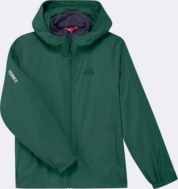 ADIDAS TERREX Kurtka outdoor w kolorze zielony: przód