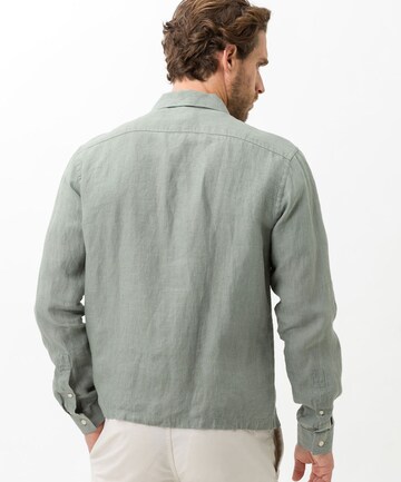 BRAX Regular fit Overhemd 'Levi' in Groen: terug