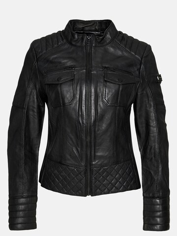 Tazzio Übergangsjacke 'F524' in Schwarz: Vorderseite