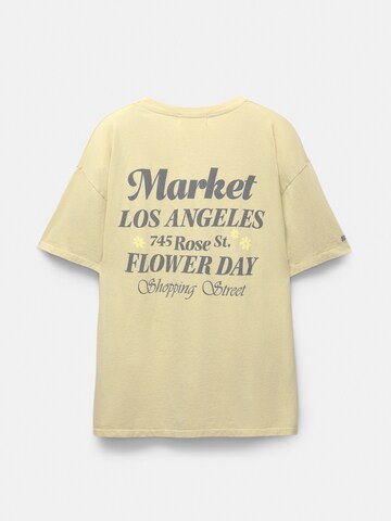 T-shirt Pull&Bear en jaune