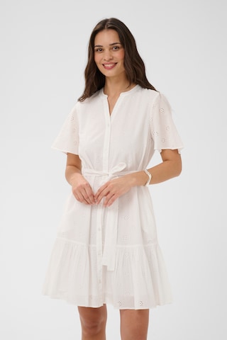 Kaffe - Vestido 'Fiona' em branco: frente