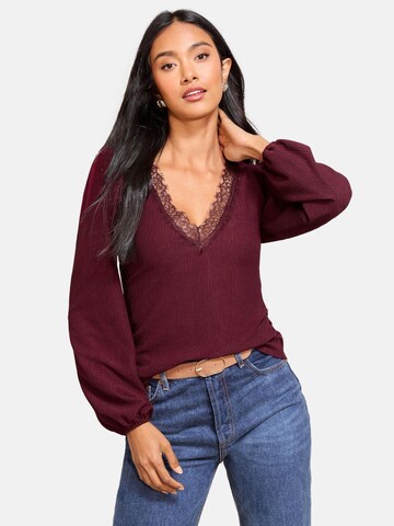 Friends Like These Top in Red: front