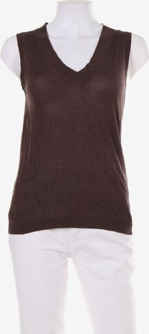 Tru Trussardi Top & Shirt in L in Brown: front