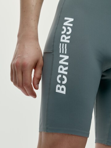 Born Regular Sportbroek ' Aero Run ' in Groen