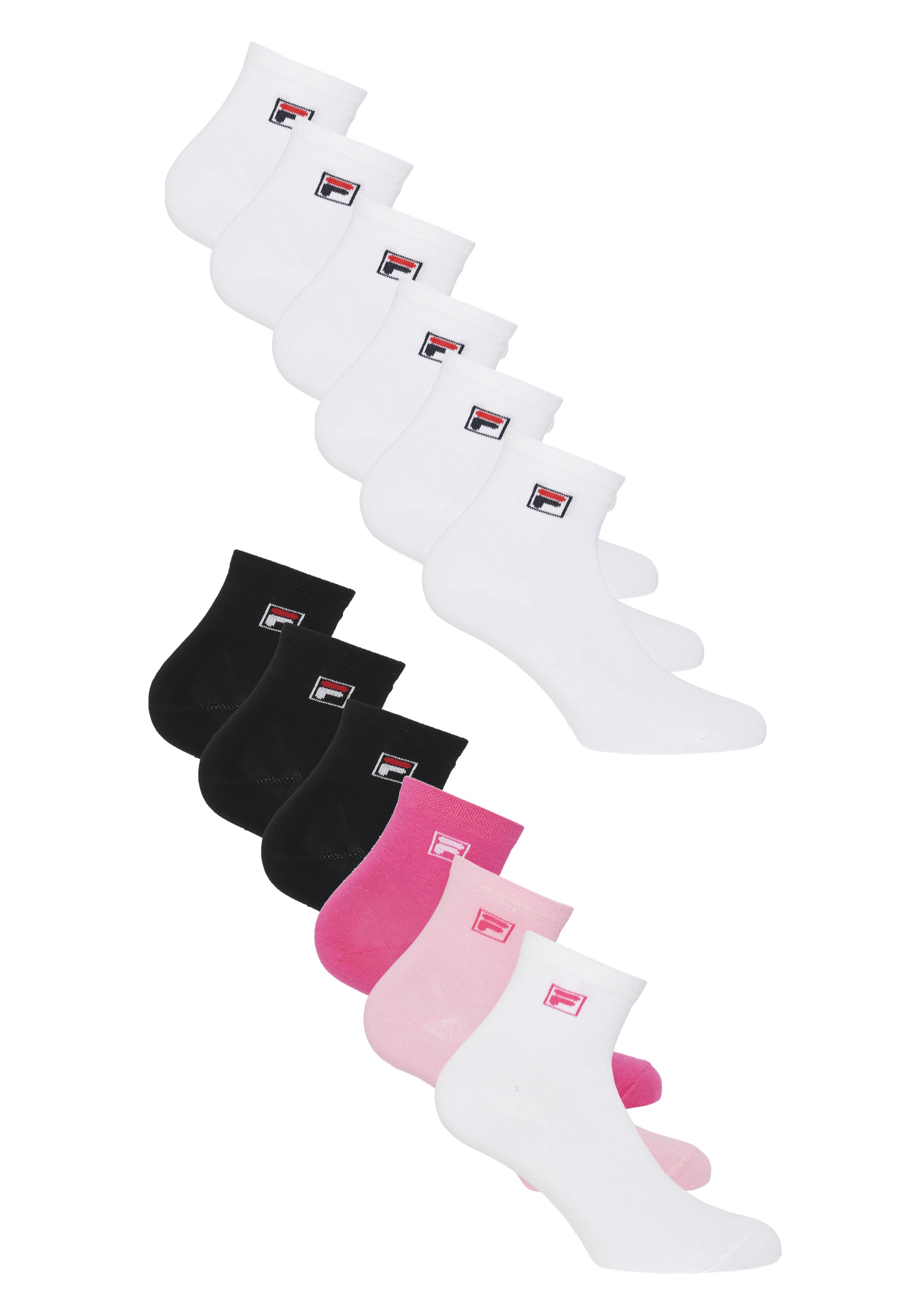 FILA Socks in Pink: front