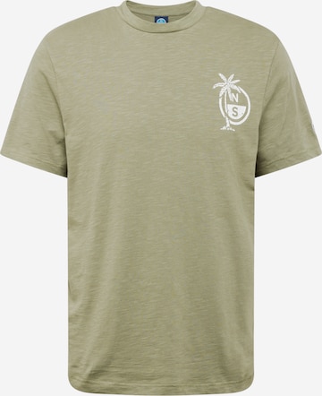 T-Shirt North Sails en vert : devant