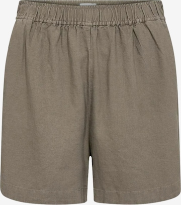 Pantaloni 'Naja 8' di Levete Room in verde: frontale