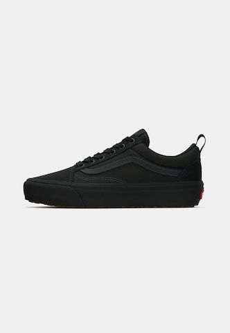 VANS Platform trainers 'Old Skool' in Black: front