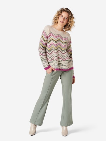 eve in paradise Sweater 'Cornelia' in Beige