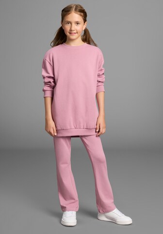 H.I.S EM Boot cut Pants in Pink