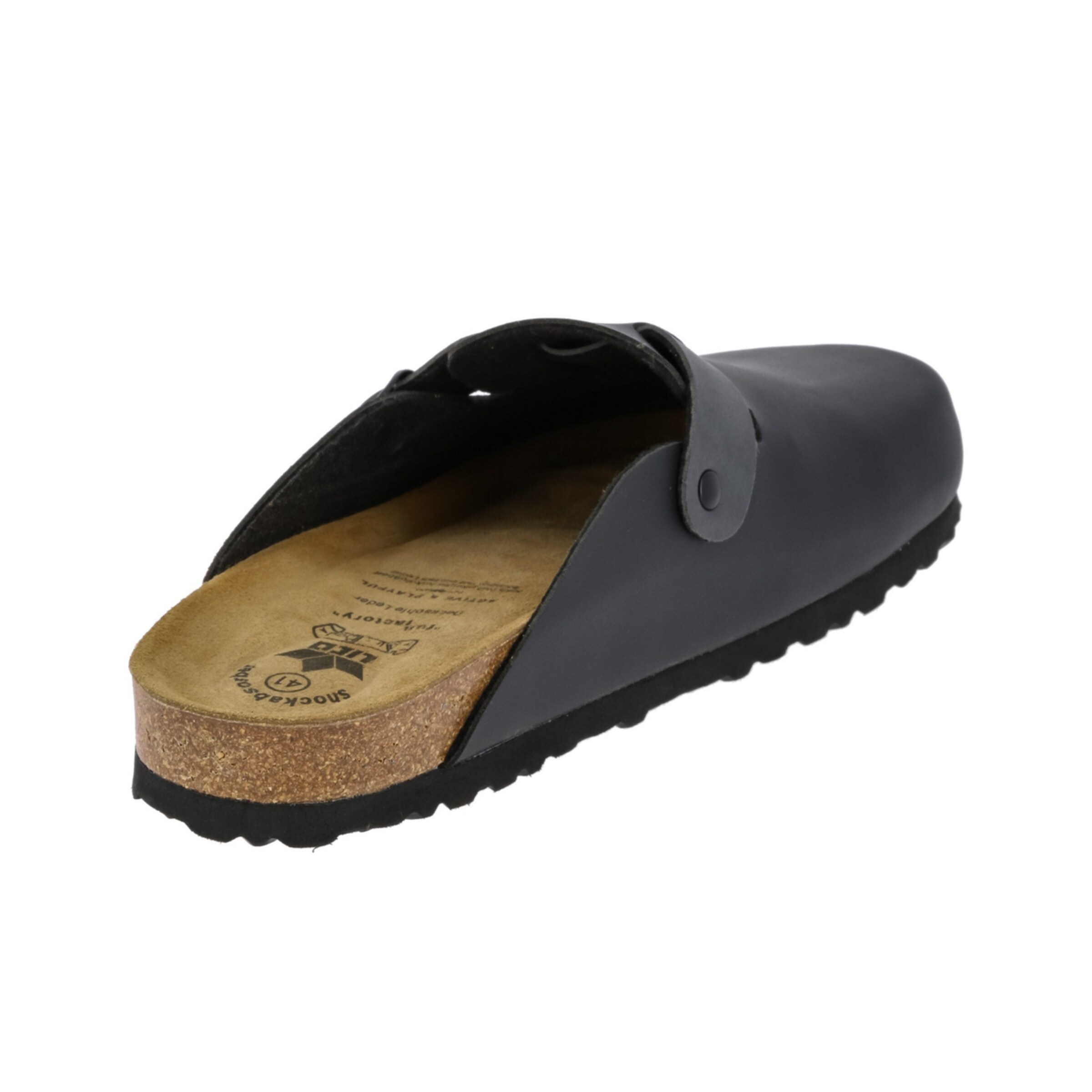 LICO Clogs 'Bioline' in Schwarz