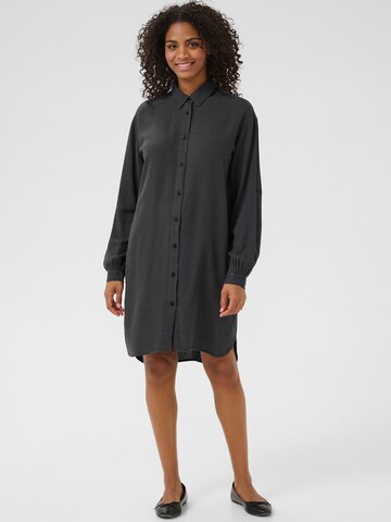 Kaffe Shirt dress 'Milia' in Grey