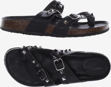 STEVE MADDEN Sandals & High-Heeled Sandals in 34 in Black: front