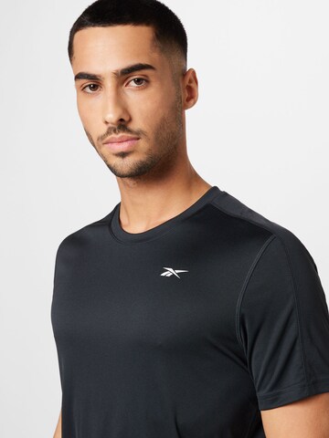 Reebok Sportshirt in Schwarz