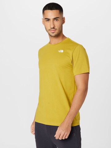 THE NORTH FACE Functioneel shirt 'FOUNDATION' in Goud: voorkant