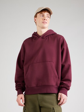 TOPMAN Sweatshirt 'Premium' i rød: forside