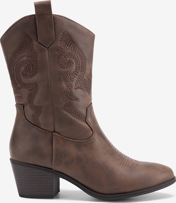 Boots 'DREAM PAIRS Klassische stiefel für Damen' Dream Pairs en marron : devant