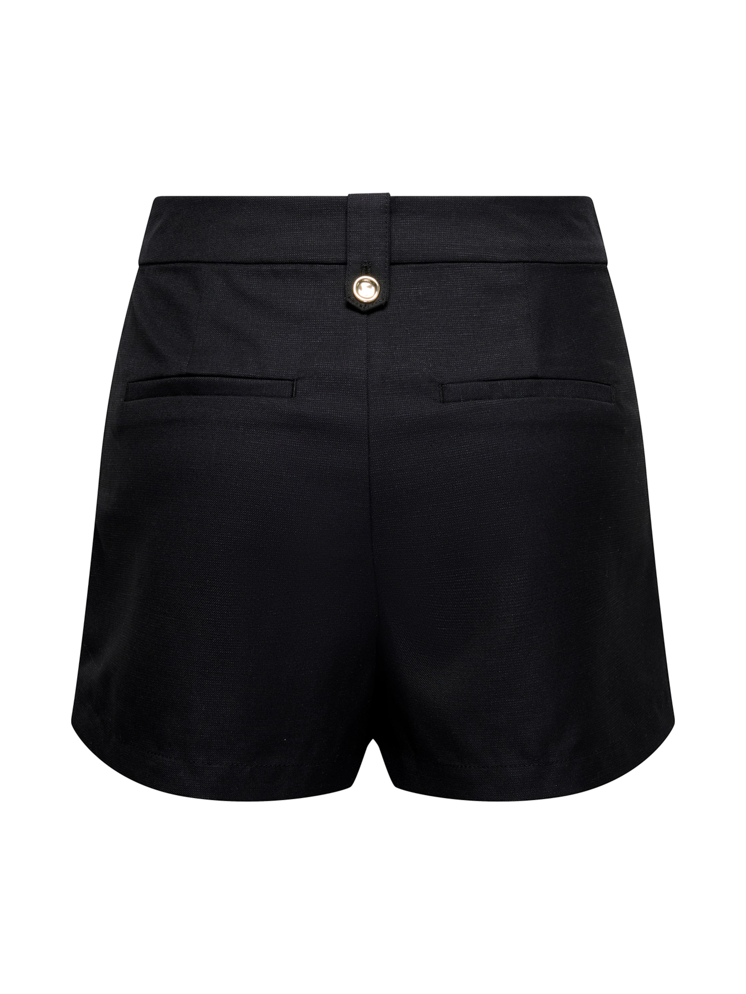 ONLY Slim fit Pleat-front trousers 'ONLBAIA' in Black