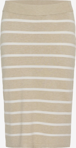 Kaffe Юбка 'Lizza' в Бежевый: спереди