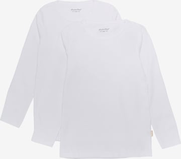 MINYMO Shirt 'Basic' in White: front