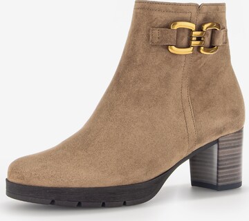 GABOR Ankle Boots in Braun: predná strana