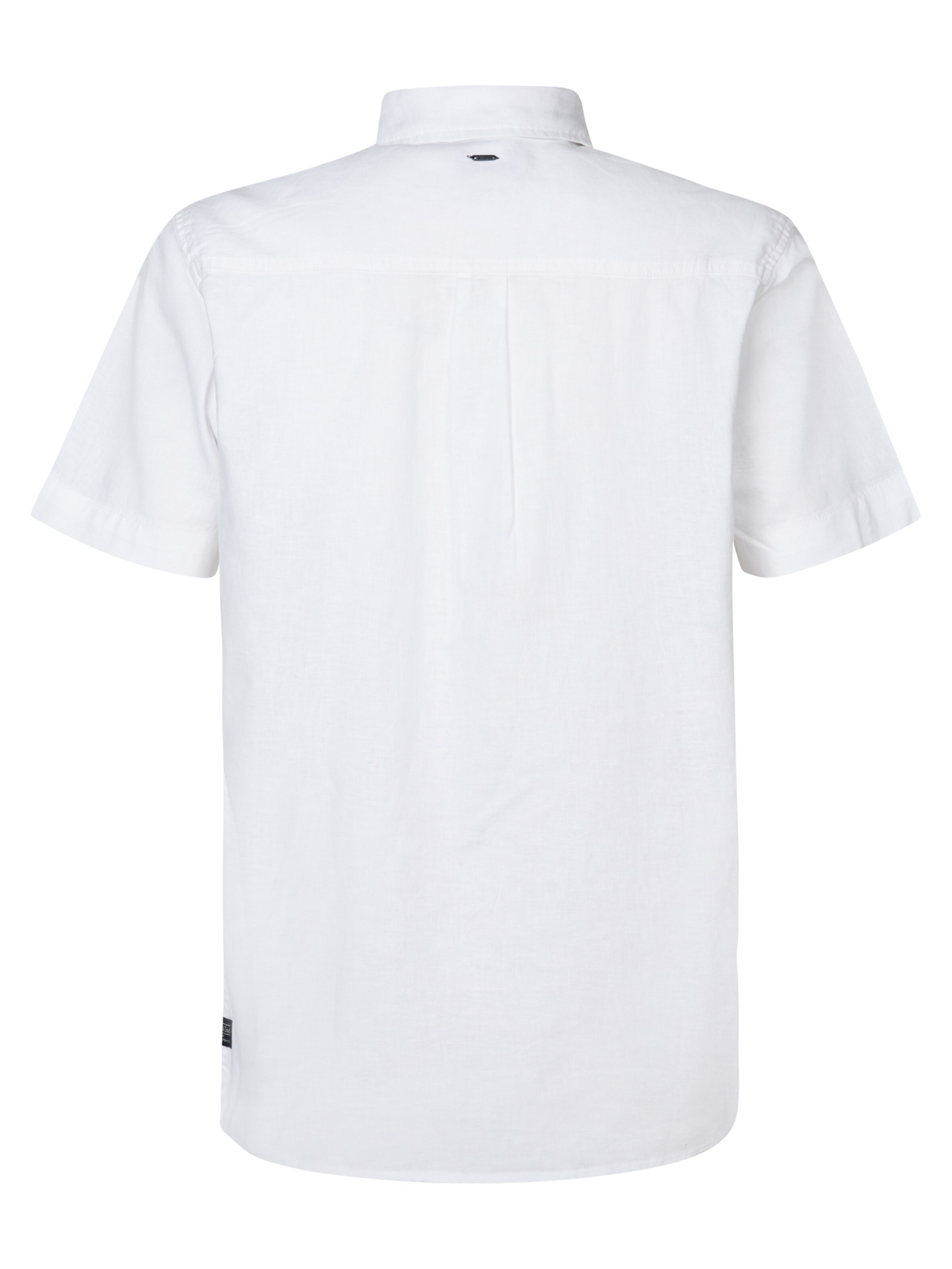 Petrol Industries Regular Fit Hemd 'Oceanbreeze' in Weiß