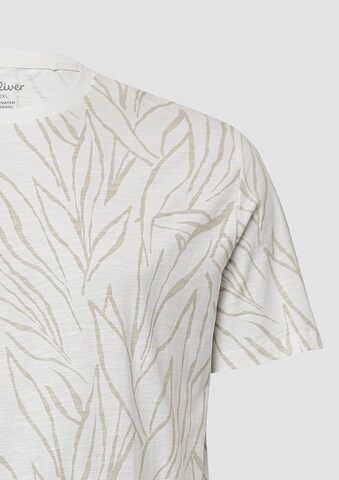 T-Shirt s.Oliver en blanc