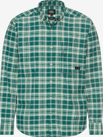 CAMEL ACTIVE Regular fit Button Up Shirt in Green: front