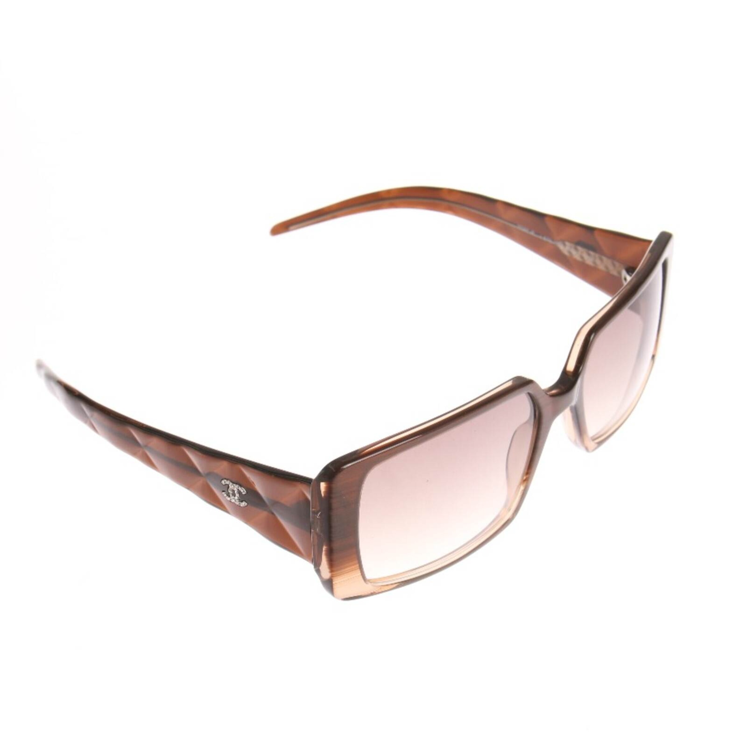 CHANEL Sunglasses in One size in Brown: front