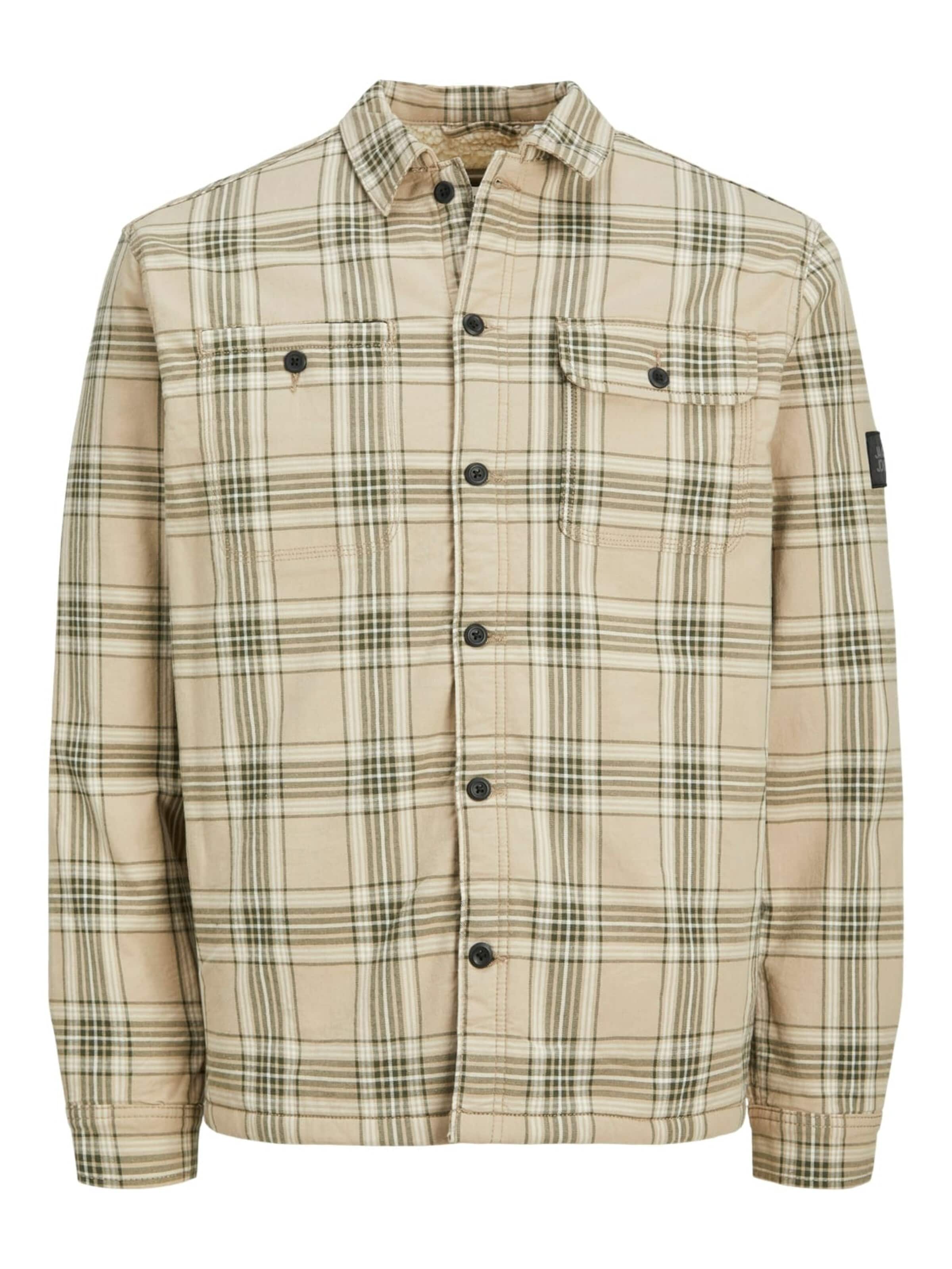 Jack & Jones Junior Tussenjas 'Ben' in Beige: voorkant