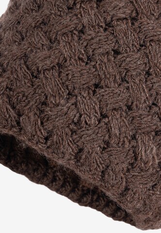 Cassandra Accessoires Beanie 'Linn' in Brown