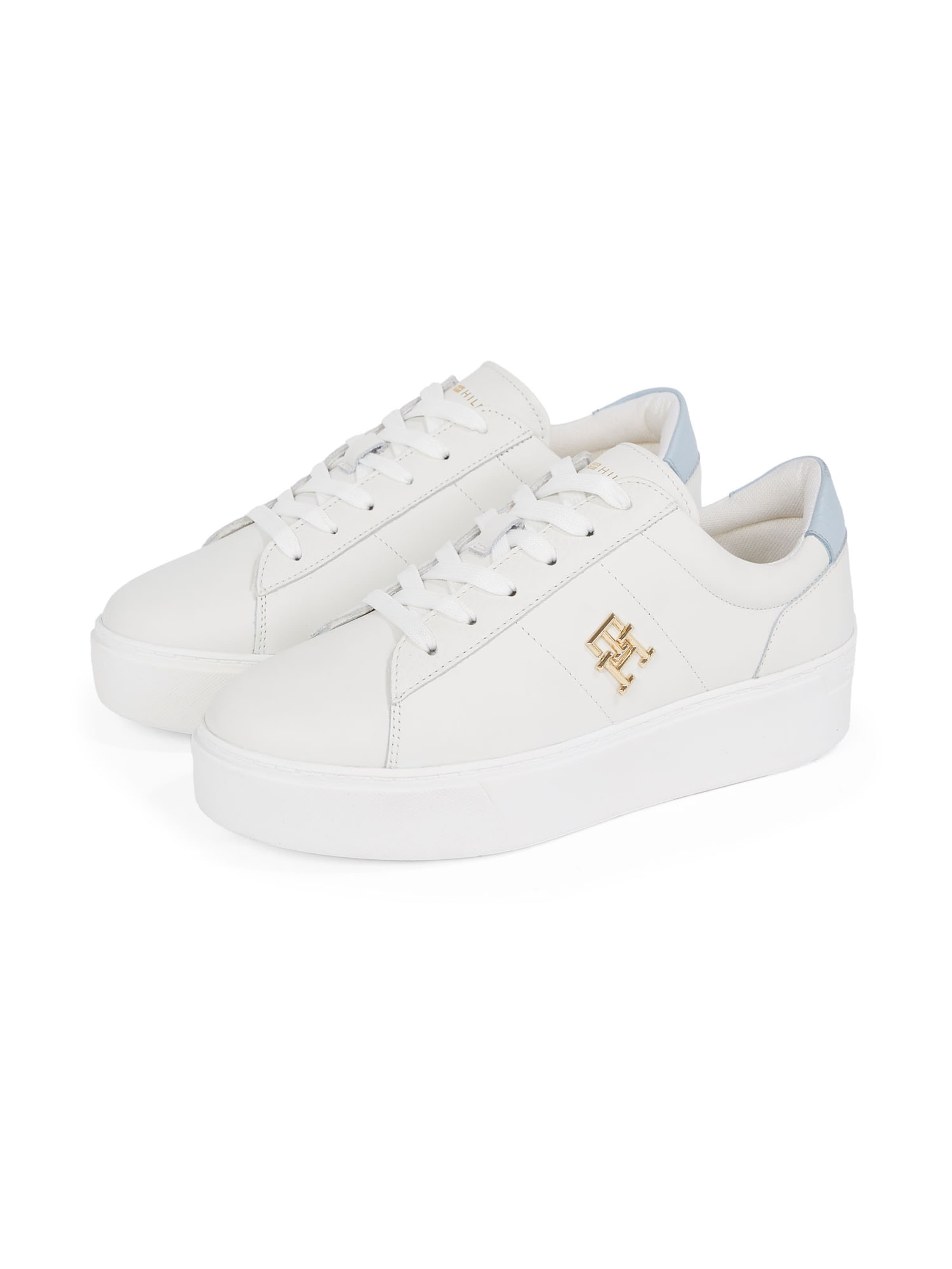 Baskets basses 'COURT' TOMMY HILFIGER en beige