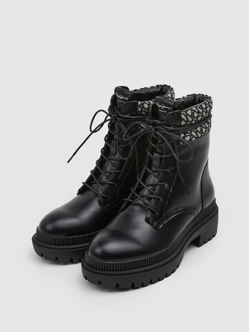 Pepe Jeans - Botas 'BETTLE JACKI' en negro